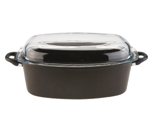 14 钛2000系列 长方形炖锅带玻璃盖 33cm21cm40cm24cm